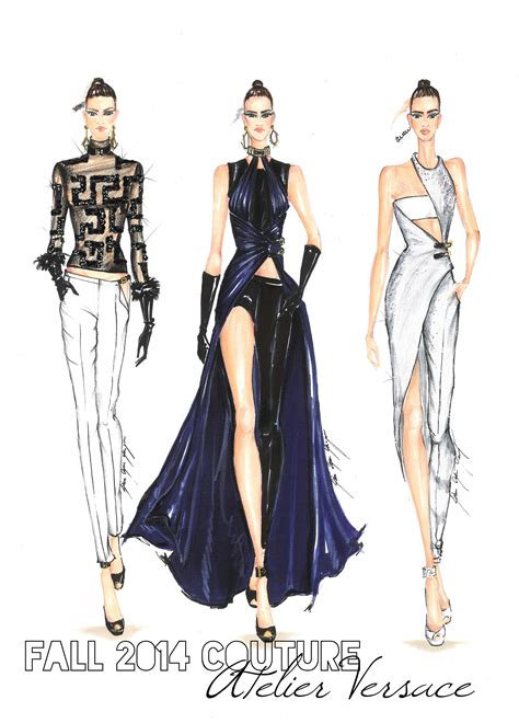 versace car collection|Versace fashion sketches.